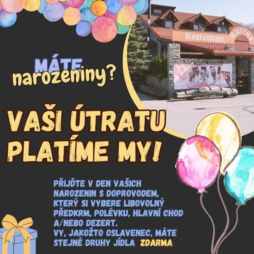 Restaurace A Penzion Lutena Dolni Lutyne Buitenkant foto